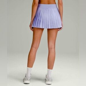 Lululemon - Pleated Open-knit HR Tennis Skirt (Lilac Smoke)